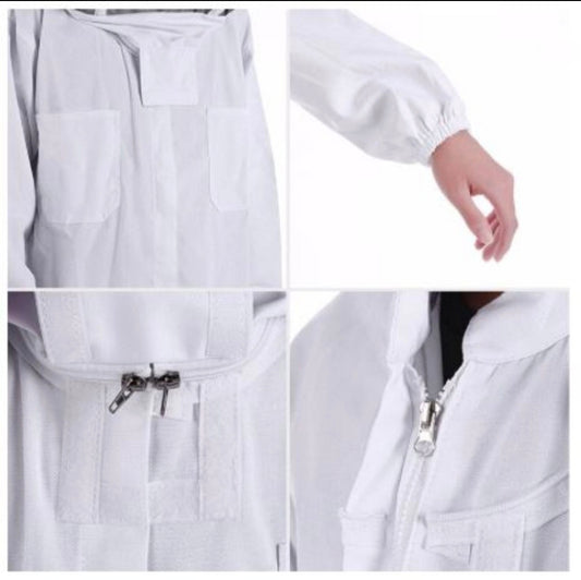 Čebelarska obleka / kombinezon bel