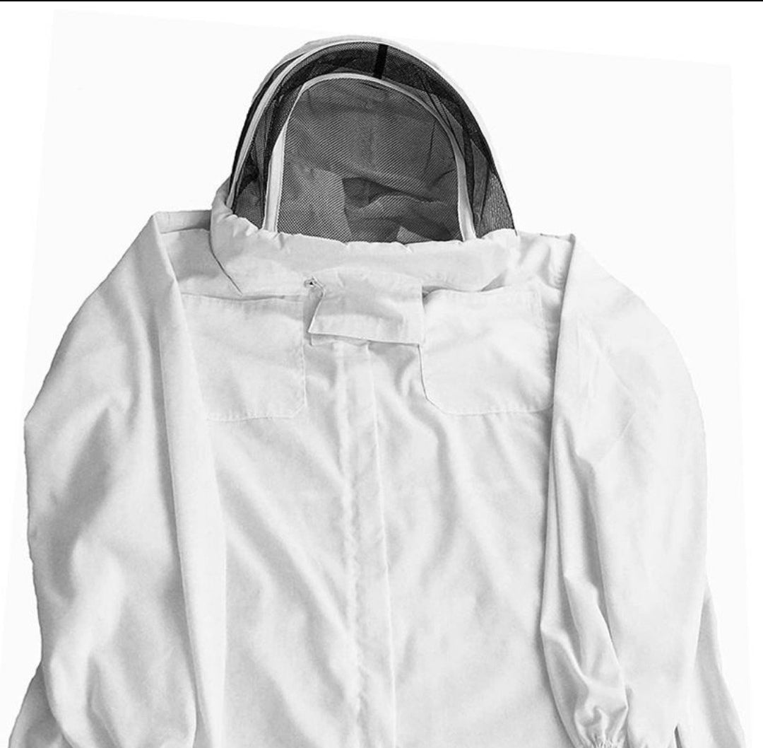 Čebelarska obleka / kombinezon bel